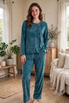 7214 BATİK DESEN PATLI PİJAMA TK.
