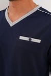 8001 DÜZ V YAKA PİJAMA TK.