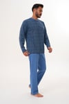 8008 ZİGZAG DESEN PATLI PİJAMA TK.