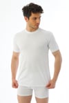 Erkek Amerikan Yaka Beyaz T-shirt 940