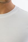 Erkek Amerikan Yaka Beyaz T-shirt 940