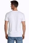 Erkek Elastanlı Beyaz T-shirt 954
