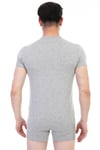 Erkek Elastanlı Gri Melanj T-shirt 954