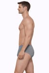 Erkek Elastanlı Gri Slip 887