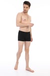 Erkek Elastanlı Siyah Boxer 810