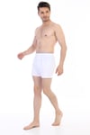 Erkek Penye Beyaz Boxer 805