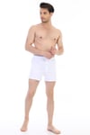 Erkek Penye Beyaz Boxer 805