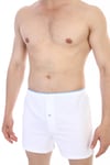 Erkek Penye Beyaz Boxer 805