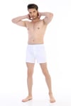 Erkek Penye Beyaz Boxer 805