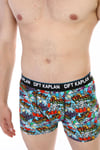 Erkek Renkli Figür Desenli Dijital Boxer 796