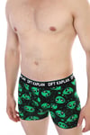 Erkek Renkli Uzayli Desenli Dijital Boxer 796