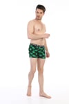 Erkek Renkli Uzayli Desenli Dijital Boxer 796
