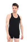 Erkek Ribana Spor Siyah Atlet 0915