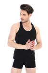 Erkek Ribana Spor Siyah Atlet 0915