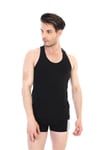 Erkek Ribana Spor Siyah Atlet 0915