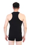 Erkek Ribana Spor Siyah Atlet 0915
