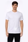 Erkek Süprem Bisiklet Yaka Beyaz T-shirt 947