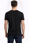 Erkek Süprem Bisiklet Yaka Siyah T-Shirt 951