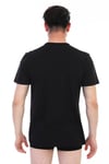 Erkek Süprem Bisiklet Yaka Siyah T-shirt 947