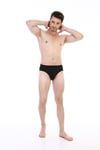 Erkek Süprem Siyah Slip 0741