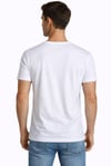 Erkek Süprem V Yaka Beyaz T-shirt 952