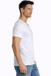 Erkek Süprem V Yaka Beyaz T-shirt 952