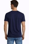 Erkek Süprem V Yaka Lacivert T-shirt 952