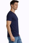 Erkek Süprem V Yaka Lacivert T-shirt 952