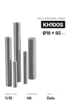 16x92 KH100S h6 Kesilmiş Dolu Karbür Çubuk