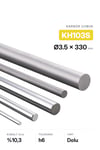 3.5x330 KH103S h6 Dolu Karbür Çubuk