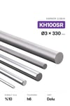 3x330 KH100SR h6 Dolu Karbür Çubuk