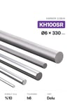 6x330 KH100SR h6 Dolu Karbür Çubuk