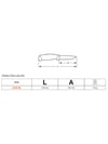 Bahco2446-BL Paslanmaz Çelik Sabit Bıçak2446-BL-N