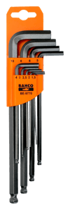 Bahco Altıgen Allen Anahtar Seti Top Başlı BE-9770