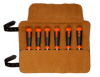 Bahco ERGO™ Iskarpela 6lı Set Deri Kılıflı 434-S6-LR