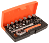 Bahco 25 Parça Lokma Takımı 1/4'' SL25