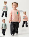 BEST DAY EVER SWEATSHIRT (KREM)