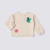 BEST DAY EVER SWEATSHIRT (KREM)