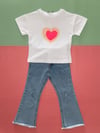 Beyaz Love Tshirt