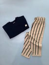 ÇİZGİLİ JOGGER TAKIM (LACİVERT)