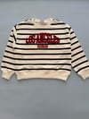 ÇİZGİLİ LOS ANGELES SWEATSHIRT (LACİVERT)