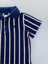 Çizgili Polo Yaka Tshirt