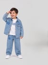 COOL DENİM TAKIM (CEKET-TSHIRT-PANTOLON 3'LÜ)