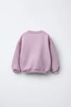 FİYONK DETAYLI SWEATSHIRT DENİM PANTOLON TAKIM