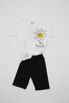 Flowers Baskılı Tshirt