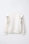 KOLLARI VOLANLI SWEATSHIRT İSPANYOL PAÇA TAYT TAKIM