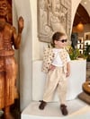 LA'CIEL BEJ RENK UNISEX BALOON JEAN