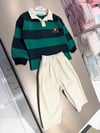 LA'CIEL PARİS BEAR POLO YAKA SWEATSHIRT