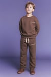 LA'CIEL PARİS LOGOLU BASIC TAKIM UNISEX (KAHVERENGİ)