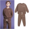LA'CIEL PARİS LOGOLU BASIC TAKIM UNISEX (KAHVERENGİ)